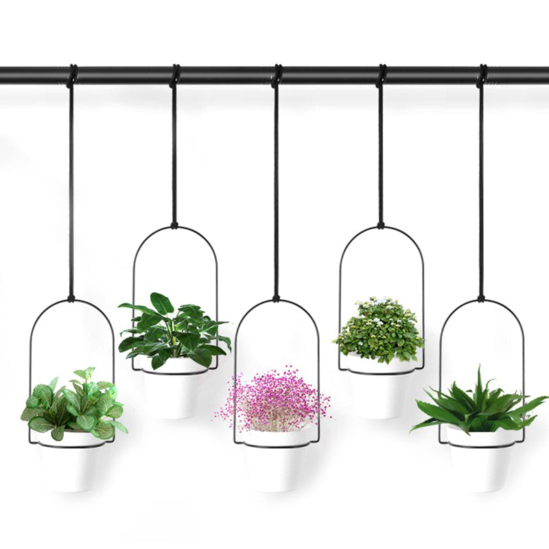 001- XG-5P Hanging Flower Pot 5-in-1 Wall Hanging Pothos Plant Basket 001- XG-5P Hanging Flower Pot 5-in-1 Wall Hanging Pothos Plant Basket